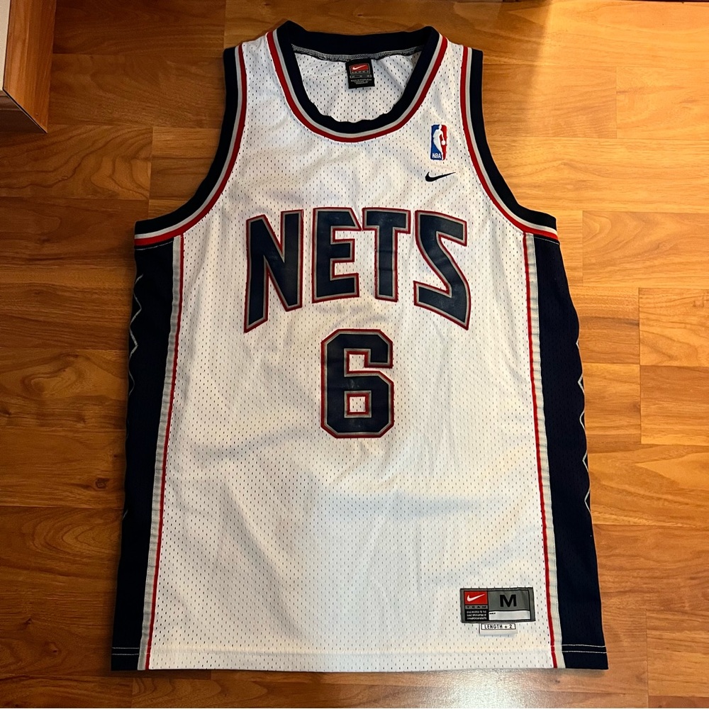 Nike Kenyon Martin New Jersey Nets Swingman Jersey Throwback